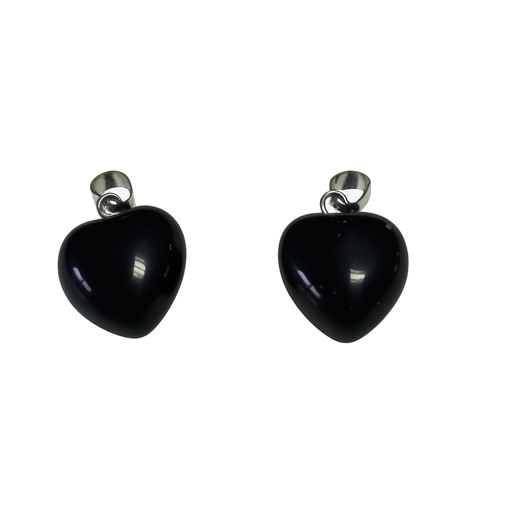 Agate - Pendentif en coeur pour animaux