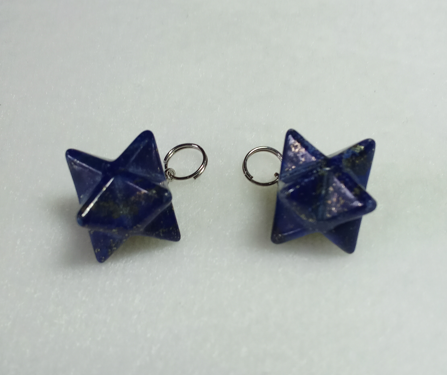 Lapi Lazulis - Pendentif Merkaba pour animaux